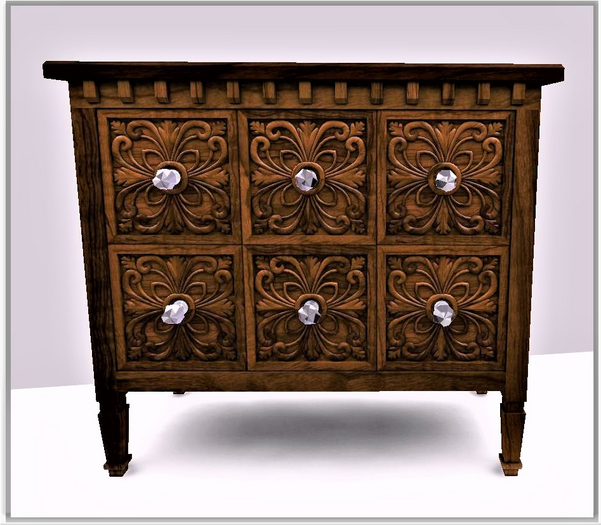 AF Fleur Sideboard (Mahogany) RARE
