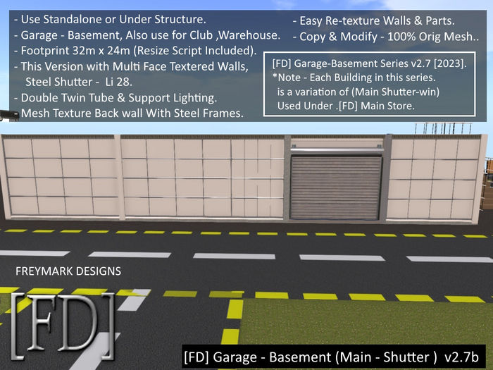[FD] Garage - Basement (Main - Shutter )  v2.7b