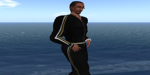 Black Track Suit 