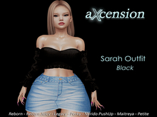 aX: Sarah Outfit Black