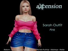 aX: Sarah Outfit Pink