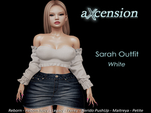 aX: Sarah Outfit White