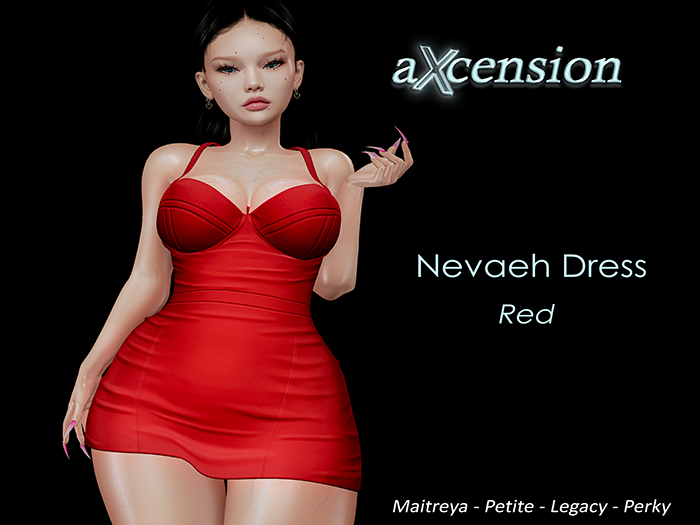 aX: Nevaeh Dress Red