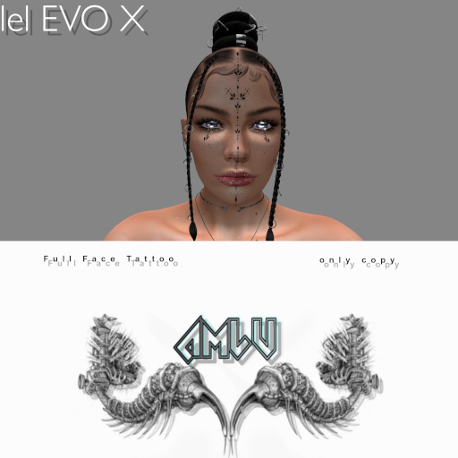 Full Face Ornament by AmLu