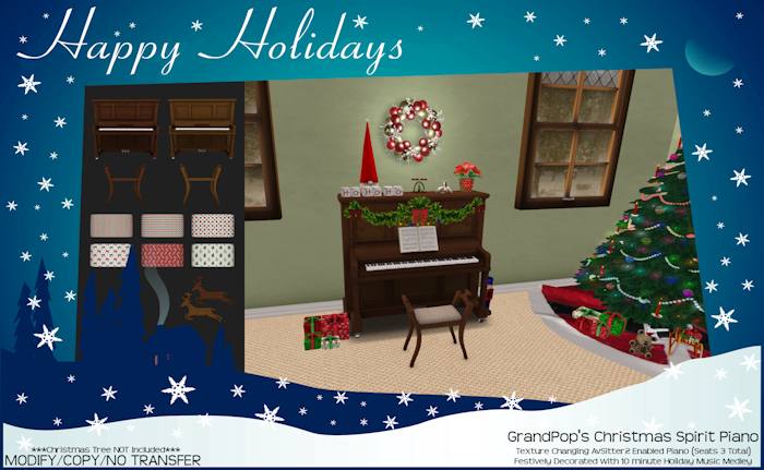 GrandPop's Christmas Spirit Piano