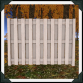 floorplan. privacy fence / white [box]