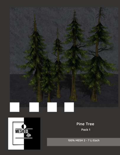 MeshedUp: Pine Tree Pack 1 