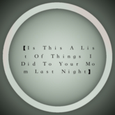 Is This A List Of Things I Did To Your Mom.....- BEACHBAR