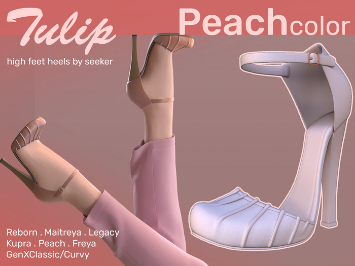 [seeker] Tulip Peach Color