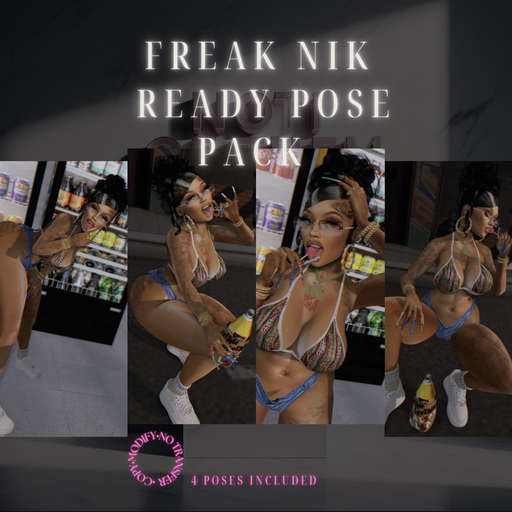 $NOT1OFTHEM. FREAKNIK READY POSE PACK