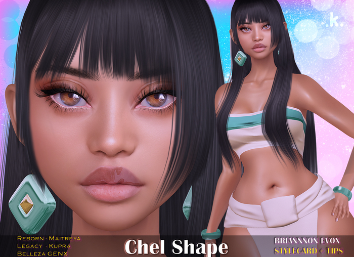 Chel Shape. Briannon head LeLEVOX