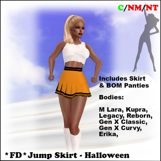 *FD*Jump Skirt [Boxed] Halloween