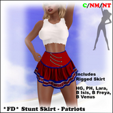 *FD* Stunt Skirt [BOXED] Patriots