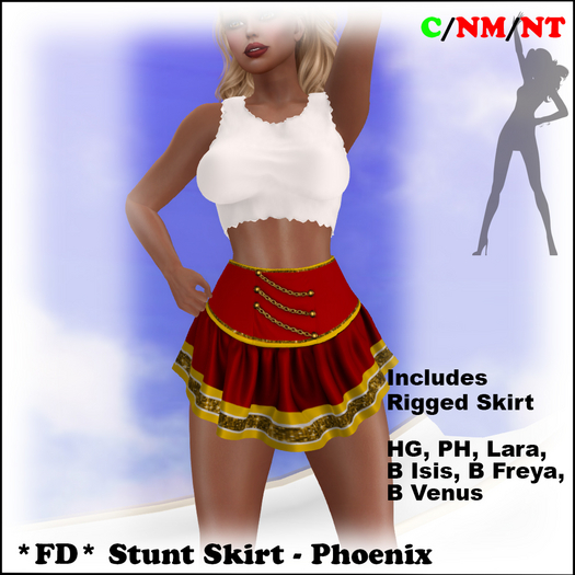 *FD* Stunt Skirt [BOXED] Phoenix