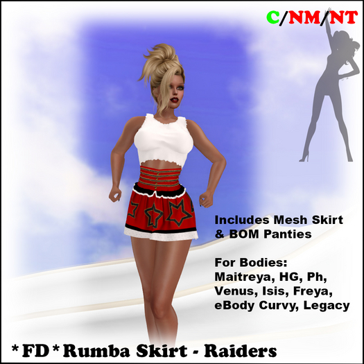 *FD* Rumba Skirt [Boxed] Raiders