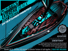 Bandit 50/3 Destiny EXTREME BLACK Paint Pack