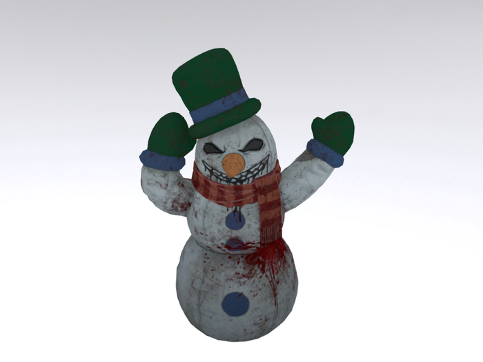 GRUSELIGER SCHNEEMANN 2