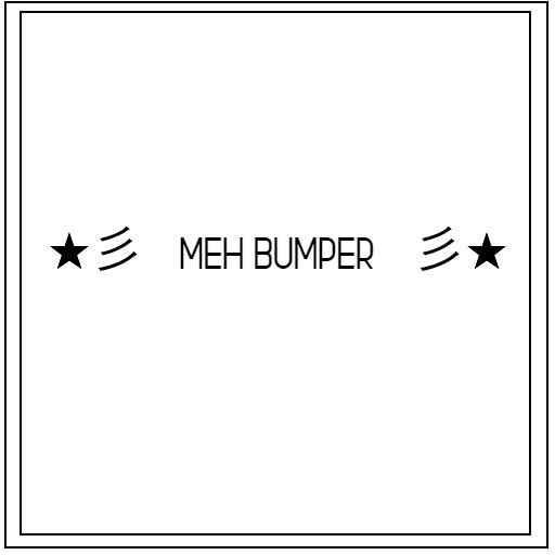 [SC] MEH ~ Bumper (wear)
