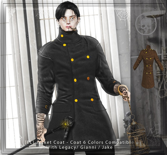 [EL] Jacket Coat Coffe -