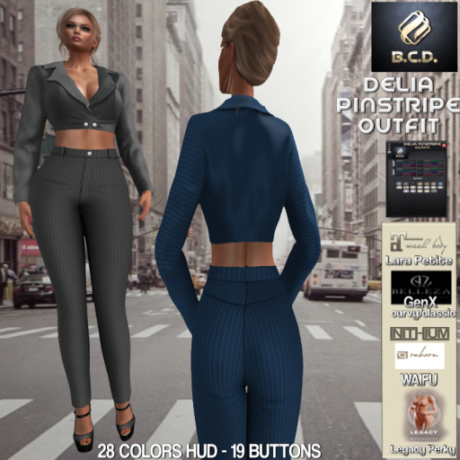 BCD Delia Outfit Pinstripe DEMO