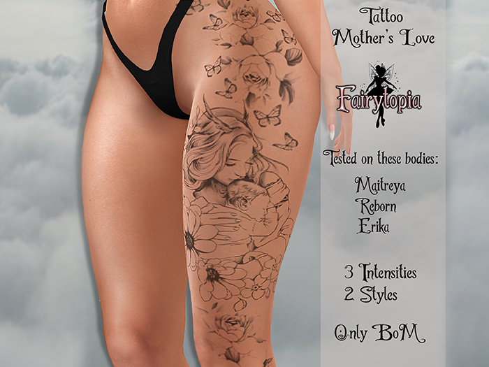 **FAIRYTOPIA** TATTOO MOTHER'S LOVE