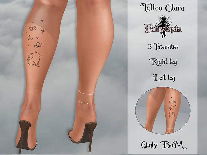**FAIRYTOPIA** TATTOO CLARA