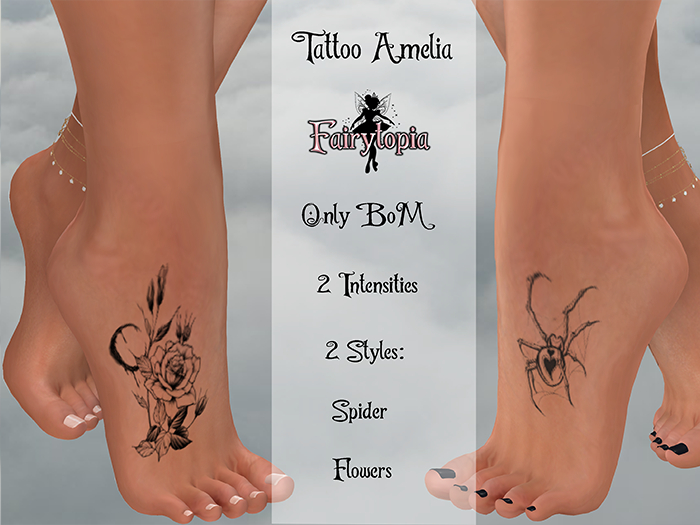 **FAIRYTOPIA** TATTOO AMELIA