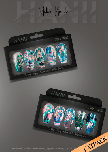 HANII - Miku Nails FATPACK