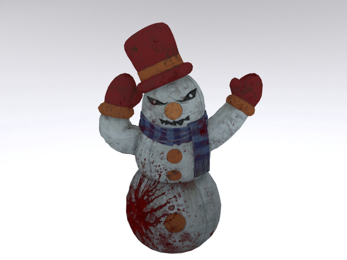 GRUSELIGER SCHNEEMANN 4