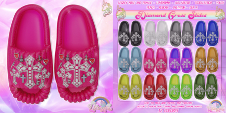Second Life Marketplace - #UNIVERSA - Diamond Cross Slides - Slides