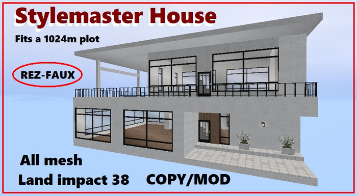Stylemaster House (Boxed) LOW PRIM HOUSE