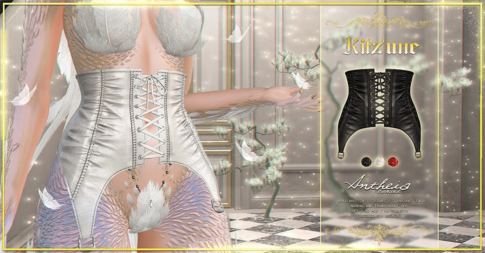 KITZ'UNE - Antheia Corset [RED]
