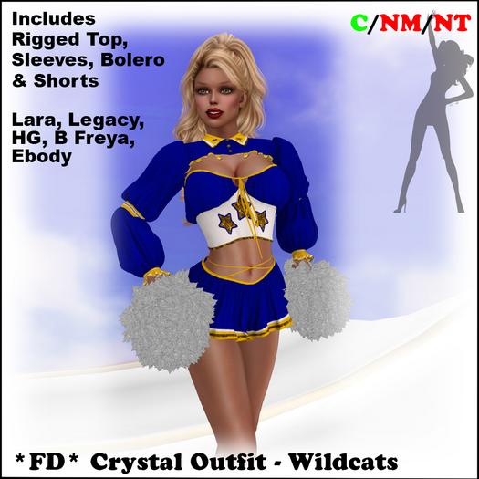 *FD* Crystal Outfit [Boxed] Wildcats