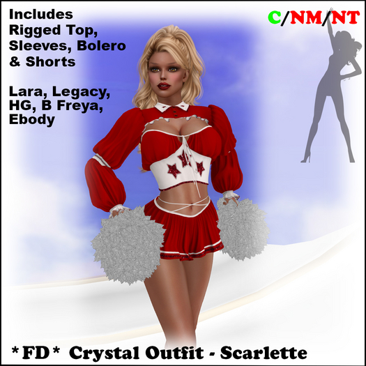*FD* Crystal Outfit [Boxed] Scarlette