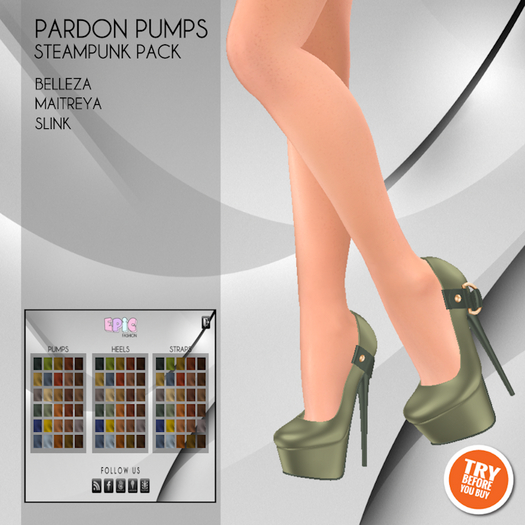 [EPIC] Pardon Pumps STEAMPUNK (ADD ME)