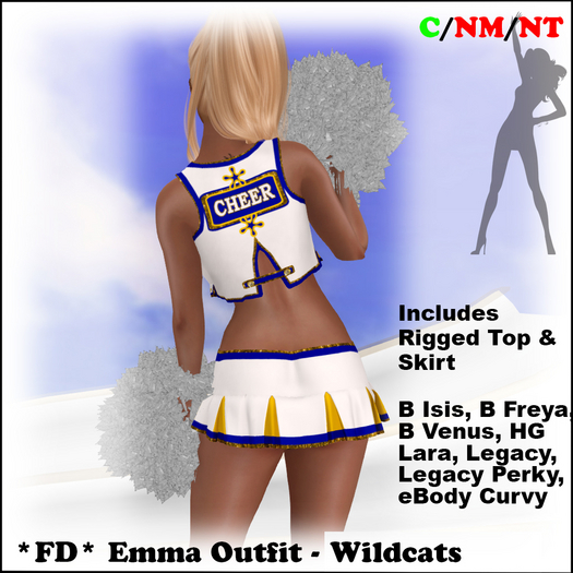 *FD* Emma Outfit [Boxed] Wildcats