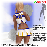 *FD* Emma Outfit [Boxed] Wildcats
