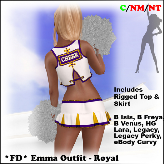 *FD* Emma Outfit [Boxed] Royal