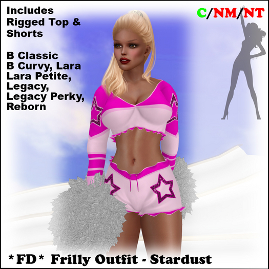 *FD* Frilly Outfit [Boxed] Stardust