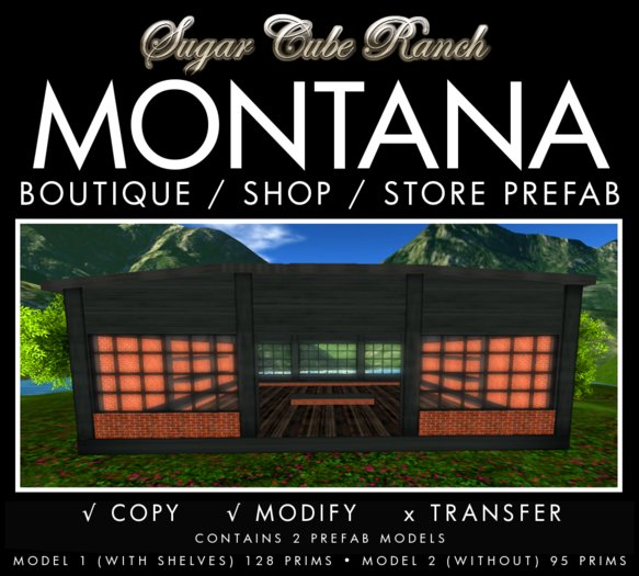 Montana Store Prefab by Sugar Cube Ranch