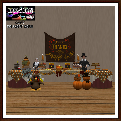 Thanksgiving - Pilgrims Buffet