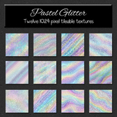 *Wallflowers* Pastel Rainbow Glitter