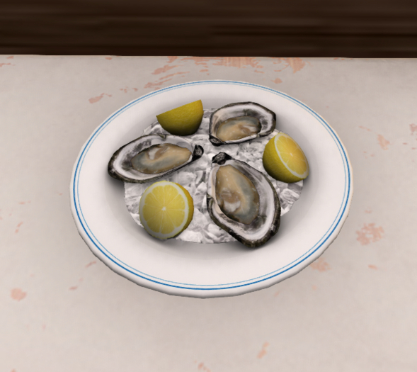 G&S PLATE OF OYSTERS x(10)