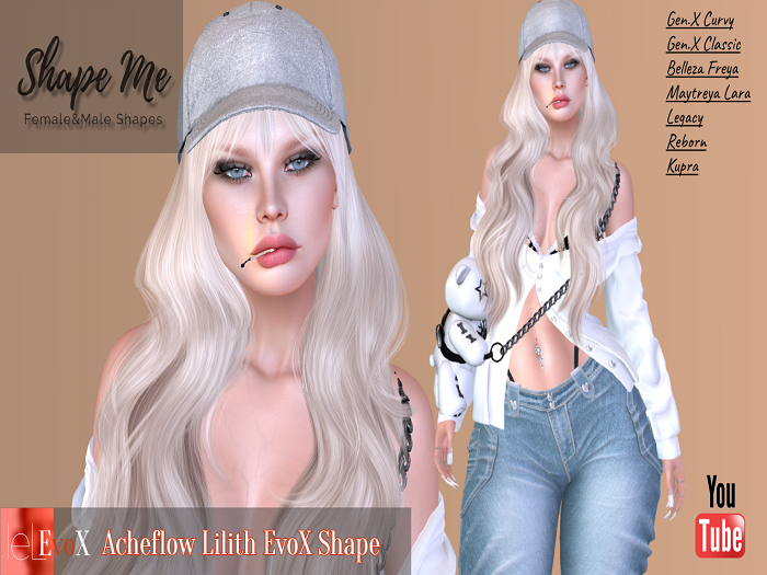 Shape Me - Acheflow Lilith Head EvoX Shape