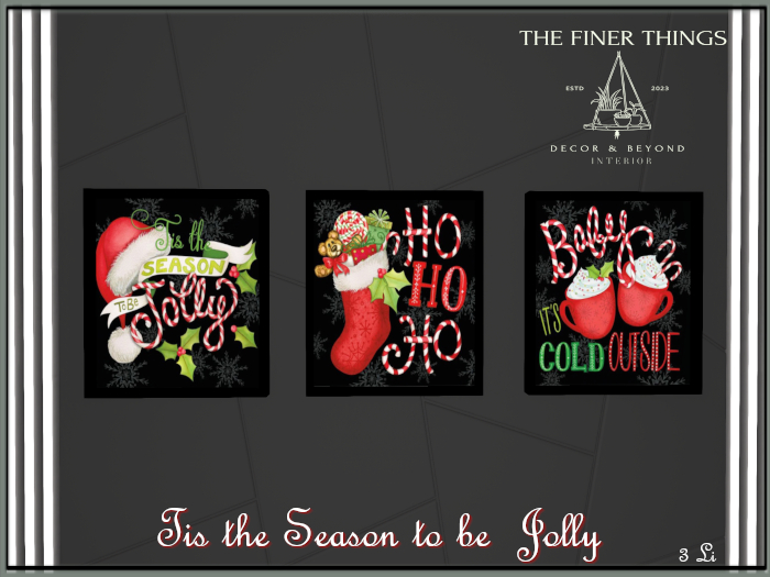 Tis The Season to be Jolly Frames