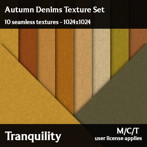 Tranquility - Autumn Denims Texture Set