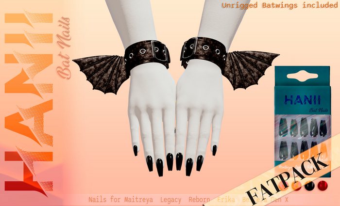 HANII - Bat Nails (FATPACK)