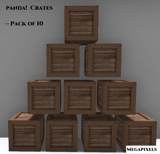 Panda! Crates - 10