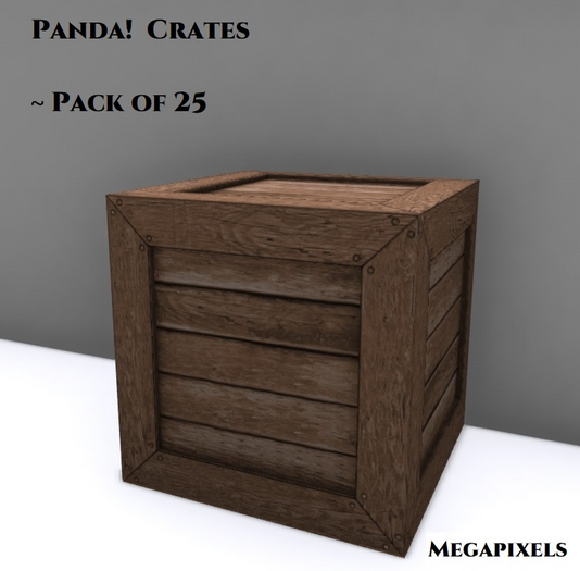 Panda!  Crates - 25