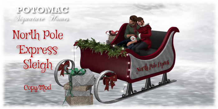 Potomac - North Pole Express Sleigh